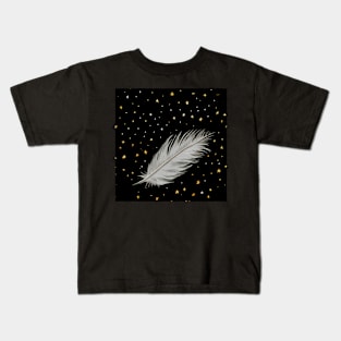 Feather and Stars Kids T-Shirt